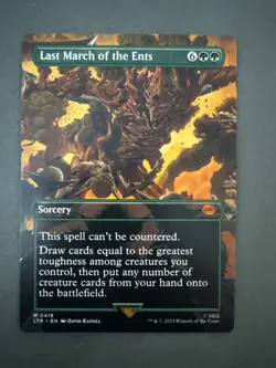 Last March of the Ents (Borderless) Universes Beyond: the Lord of the Rings:... - Image 1