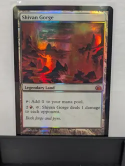 MTG Magic - Shivan Gorge - From the Vault: Realms - Mythic Rare - Foil - NM - Image 1