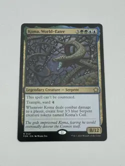 Koma, World-Eater Foundations FDN Magic The Gathering MTG Commander NM - Image 1