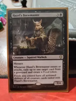 Hazel's Brewmaster Commander: Bloomburrow Regular - Image 1
