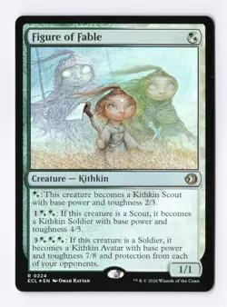 Figure of Fable (Foil) 0224 (R) MTG Lorwyn Eclipsed (ECL) - Image 1