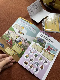 Pokemon X Natural History Museum Plush, Jumbo Pikachu Card & Ecology Booklet - Image 4