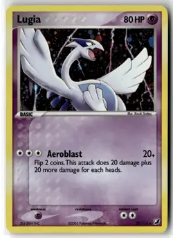 Lugia ⭐ 29/115 Holo Rare Unseen Forces 2005 Pokemon NM - Image 1