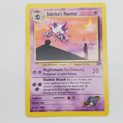 Sabrina's Haunter 55/132 Gym Challenge LP Pokemon TCG - Image 1