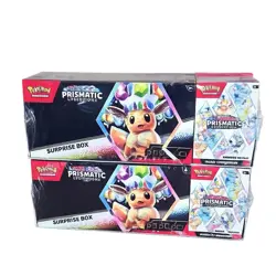 Sam’s Club Pokemon Prismatic Evolutions Surprise Box & Booster Bundle X2 - Image 1