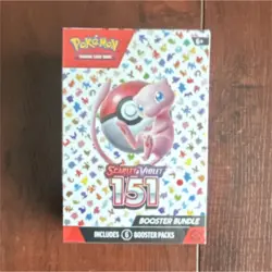 Pokemon Scarlet & Violet 151 Booster Bundle Box Mew 6 Packs English 2023 - Image 1