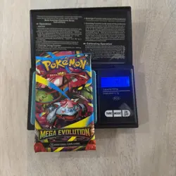 VERY HEAVY 22.7g! Pokemon TCG Mega Evolution Sleeved Booster Pack (SEALED) - Image 1