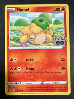 Numel - 013/078 - Pokemon Go - Pokemon TCG - Common - Regular - Image 1