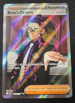 Boss's Orders 256/217 Ascended Heroes Pokemon TCG Full Art Rare NM - Image 1