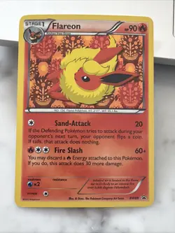POKEMON TCG FLAREON (PROMO) BW88 BLACK AND WHITE PROMO LP - Image 1