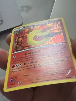 POKEMON TCG FLAREON (PROMO) BW88 BLACK AND WHITE PROMO LP - Image 3