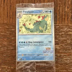 Pokemon TCG Illustration Contest 2024 Promo Pack Sealed Brand New - Image 1