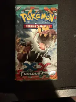 2014 Pokemon TCG XY Furious Fists English Booster Pack Factory Sealed - Image 1