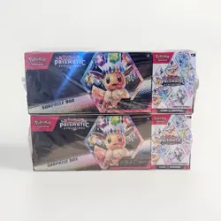 Pokemon Prismatic Evolutions Surprise Box 2-Pack Booster Bundle | SAMS CLUB - Image 1