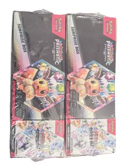 Pokemon Prismatic Evolutions Surprise Box 2-Pack Booster Bundle | SAMS CLUB - Image 2
