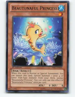 Beautunaful Princess #PRIO-EN036 Rare 1st Edition Yugioh Card - Image 1