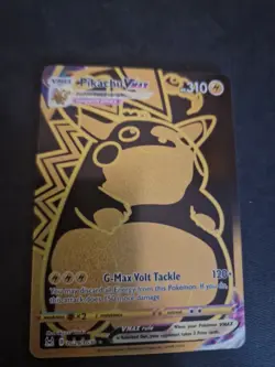 Pokemon Pikachu VMAX TG29/TG30 Lost Origin Holo Full Art Card - Image 1