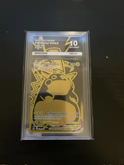 Pokemon TCG Lost Origin Pikachu TG29/TG30 VMAX Full Art ACE 10 perfect subgrades - Image 1