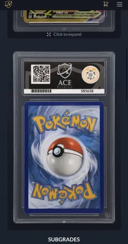 Pokemon TCG Lost Origin Pikachu TG29/TG30 VMAX Full Art ACE 10 perfect subgrades - Image 5