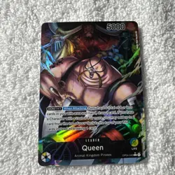 QUEEN OP04-040 KINGDOMS OF INTRIGUE ONE PIECE English Alt Art Leader NM! - Image 1