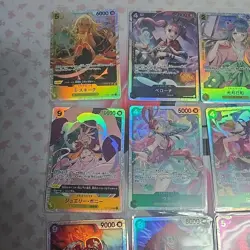 One Piece Tcg Sr Lot Of 12 (Japanese) Mixed Set - Image 2