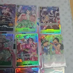 One Piece Tcg Sr Lot Of 12 (Japanese) Mixed Set - Image 3