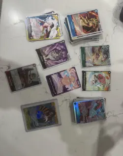 One Piece TCG Bartholomew Kuma OP12-119 SEC Legacy of the Master Foil & job lot - Image 2