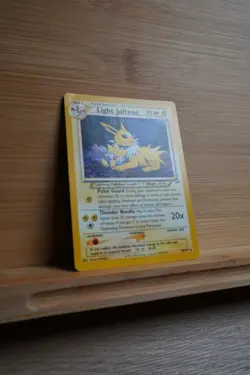 2002 RARE Pokemon Neo Destiny 48/105 Light Jolteon Non Holo. LP - Image 2