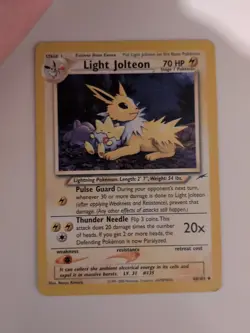 Light Jolteon 48/105 | Neo Destiny | Non Holo Pokemon Card HP - Image 2