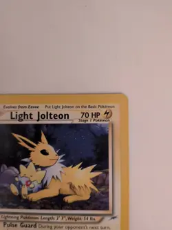 Light Jolteon 48/105 | Neo Destiny | Non Holo Pokemon Card HP - Image 5