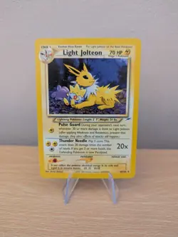 2002 RARE Pokemon Neo Destiny 48/105 Light Jolteon Non Holo. LP - Image 1