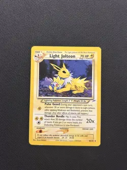 Light Jolteon 48/105 | Neo Destiny | Non Holo Pokemon Card HP - Image 1