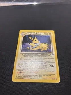Light Jolteon 48/105 | Neo Destiny | Non Holo Pokemon Card HP - Image 2