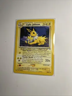 Light Jolteon 48/105 | Neo Destiny | Non Holo Pokemon Card HP - Image 1