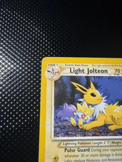 Pokemon Light Jolteon Neo Destiny Uncommon Card 48/105 - Image 2