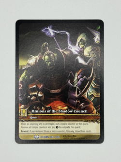 World of Warcraft TCG Illidan 244/252 EA Minions of the Shadow Council - Image 1