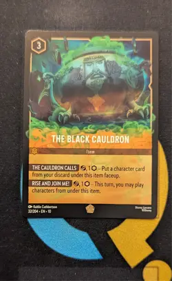 32/204 The Black Cauldron Legendary Disney Lorcana Set 10 - Image 1