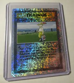 Pokemon TCG Legendary Collection Breeder Reverse Holo Card 102/110 Played 2002 - Image 3