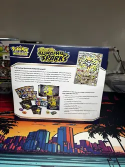 Pokemon TCG Scarlet & Violet SURGING SPARKS Elite Trainer Box FACTORY SEALED ETB - Image 2