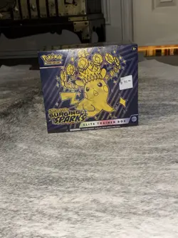 Pokemon Scarlet & Violet Surging Sparks Elite Trainer Box ETB Factory Sealed - Image 1
