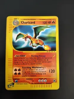 Pokemon Charizard 40/165 Expedition Base Set English Reverse Holo - Image 1