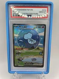 Pokemon Mew EX Bubble Mew PSA 10 Gem Mint 232/091 Sir SV Paldean Fates 2024 - Image 1