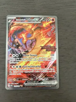 Pokemon Team Rocket's Moltres ex Premium Collection Promo Cards - Image 1