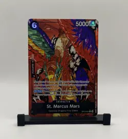 One Piece Card Game Carrying On His Will St. Marcus Mars Alt Art Rare #OP13-091 - Image 1