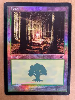 MTG 1x FOIL Forest # 349 Onslaught Pauper Magic the Gathering Card x1 HP - Image 1