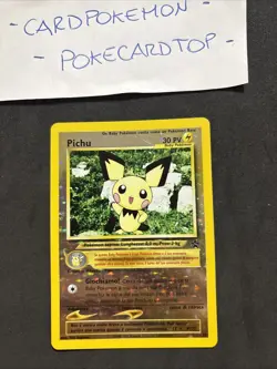 Pokemon Card Pichu 35- Promo-Ita-Holo Reverse-nm! - Image 1