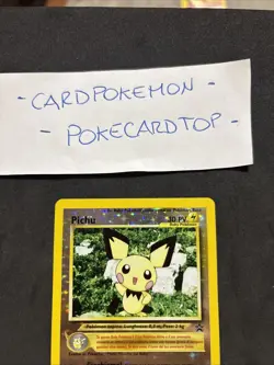 Pokemon Card Pichu 35- Promo-Ita-Holo Reverse-nm! - Image 2