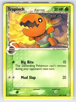 Trapinch 84/110 2006 EX Holon Phantoms Pokemon Card Common - Lp/Vlp - Image 1