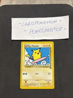 Pokemon Card Surfing Pikachu 28-promo-ita-No Holo-Exc! - Image 1
