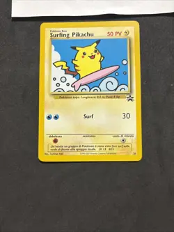 Pokemon Card Surfing Pikachu 28-promo-ita-No Holo-Exc! - Image 3